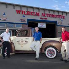 Wilhelm family and cars